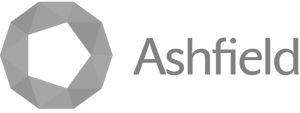 Logótipo Ashfield Cinzento